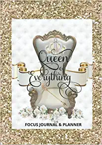 Queen of Everything is perfect to record, focus, & reflect for 12 months, every week. There’s a blank calendar, a weekly planner & more. Sized at 7in x9in, this makes the perfect gift or keep for self.