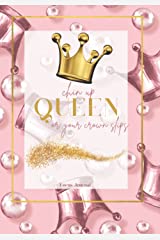 Conquer the year with this glamours 52 week focus journal. This journal combines the best features of a calendar, weekly planner, money saving challenge, habit tracker, prayer and to-do lists with space for journaling. Engage your weekly goals and tasks like the Queen you are. Organizing your life just got a little easier with this 52 week focus journal.
